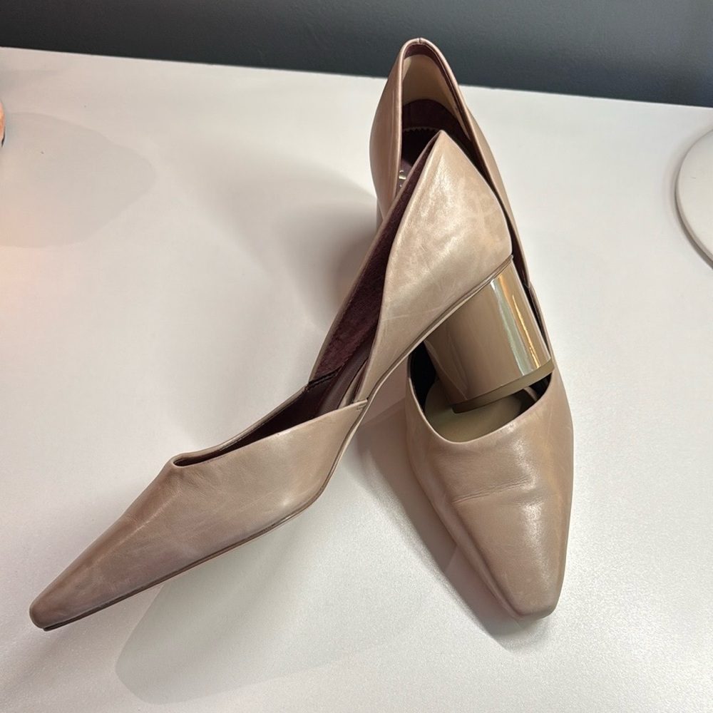 SARTO By Franco Sarto Taupe Heels